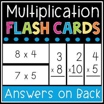 print out math flash cards