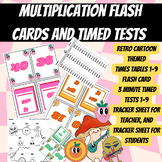 Multiplication Flash Cards/ Timed Tests 1-9