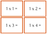 Multiplication Flashcard Bundle (1-12)