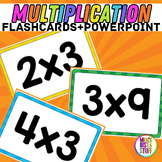 Multiplication Flashcards and Powerpoint