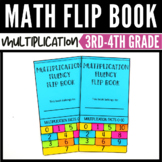 Multiplication Facts Flip Book 0-10 & 0-12 - Editable