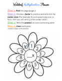 Multiplication Flowers Teaching Resources | TPT