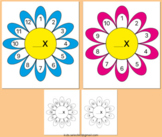 Multiplication Flower Worksheets 0-12 Blank Template Math 
