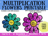 Multiplication Flowers 0 - 12 BIG Waldorf Learning Math Wh