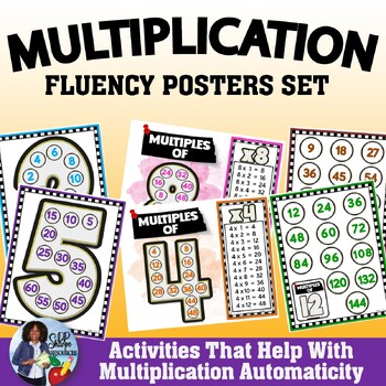 Preview of Multiplication Fluency Poster Set