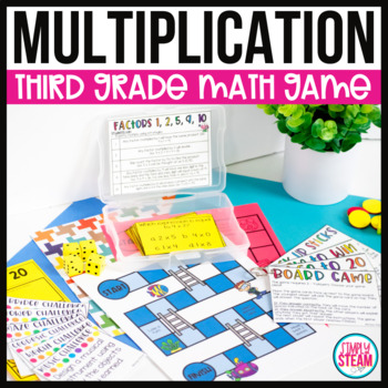 Multiplication Fluency Game by Simply STEAM | TPT