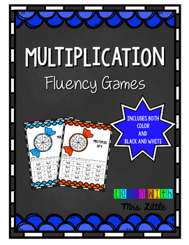 multiplication fluency games by jamie boswell teachers pay teachers