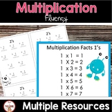 Multiplication Fluency | Monster Theme