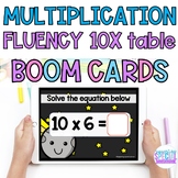 Multiplication Fluency Of The 10 Times Table - Space Theme