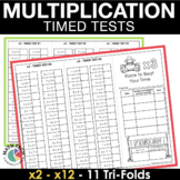Multiplication Fluency Step 5: Timed Tests x2-12 Fact Flue