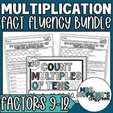 3rd Gr Multiplication Facts 9 10 11 12 Fluency Lessons Wor