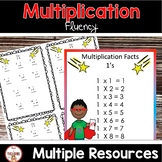 Multiplication Fluency | Super Kids Theme | Digital Option