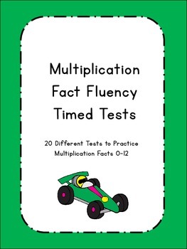 Preview of Multiplication Fluency Timed Tests