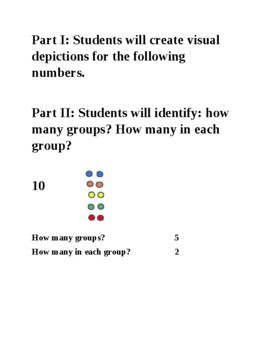 Preview of Multiplication Foundations, Multi-VE, Special Education (ESE)