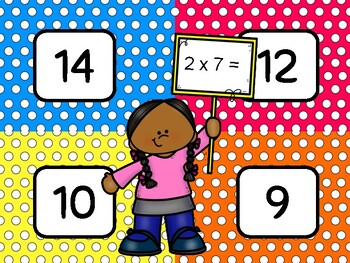 Multiplication Four Corners Game PowerPoint by Learning is Lots of Fun