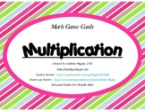 Multiplication Task Cards - Multi-Use