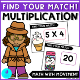 Multiplication Game Find Your Match