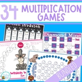 Multiplication Times Tables Games for Multiplication Pract