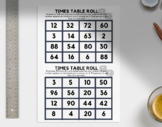 Multiplication Game: Times Table Roll