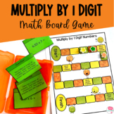 Multi Digit Multiplication Game - Practice and Review - Up