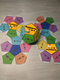 Multiplication Game - dice - multiplication simulator