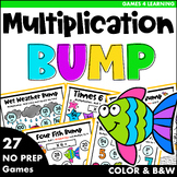Multiplication Games: 27 Printable Multiplication Bump Gam