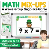 St. Patrick's Day Math Multiplication Games - Multiplicati
