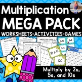 Multiplication Games/Activities/Worksheets (Multiply by 2,