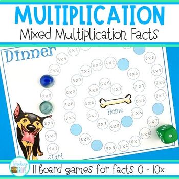 multiplication games mixed multiplication facts practice