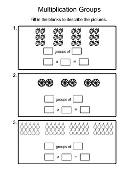 Multiplication Grouping Worksheet by Ms Multiplication Wizard | TPT