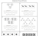 Multiplication "Groups Of" Practice Page