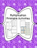 Multiplication Groups Printables