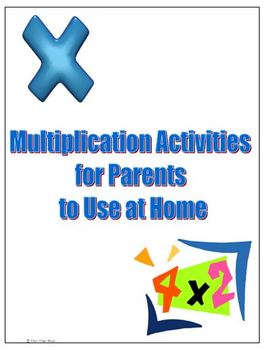 Preview of Multiplication Help for Parents