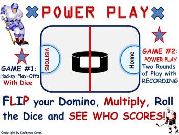 Preview of Multiplication Hockey: Two Power Play Games