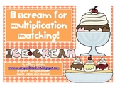 Multiplication Ice Cream Matching