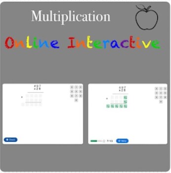 Preview of Multiplication Interactive