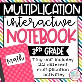 Multiplication Interactive Notebook for 3rd grade