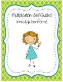 Multiplication Investigation Forms
