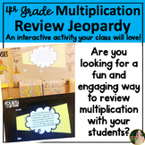 Multiplication Jeopardy (4.NBT.5)