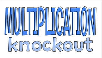 Preview of Multiplication Knockout