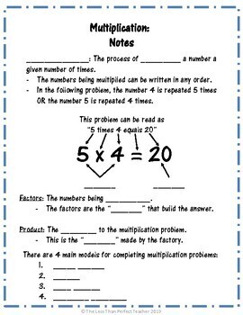 Multiplication Lessons by Teaching to the Child | TpT
