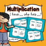 Multiplication I Have Who Has Cards