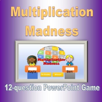 Preview of Multiplication Madness