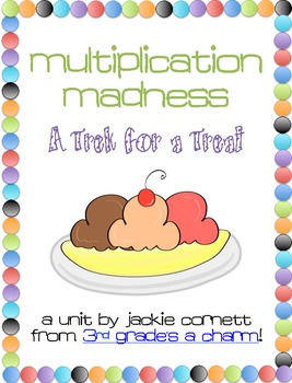 Preview of Multiplication Madness: A Trek for a Treat