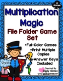 Multiplication Magic Set of 12 File Folder Games