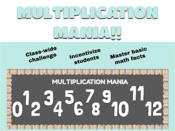 Multiplication Mania 6x :: Teacher Resources and Classroom Games