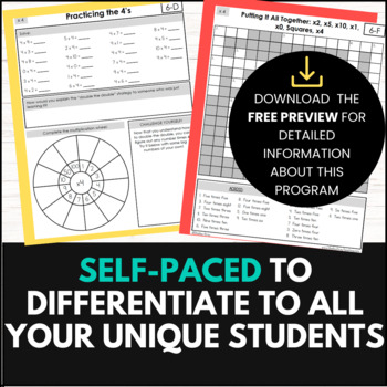 The Multiplication Station A Self Paced Program For Basic Multiplication Facts