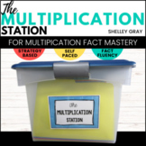 Multiplication Station for Basic Multiplication Facts Time