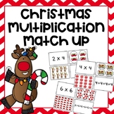 Christmas Multiplication Match Up Game