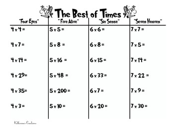 Multiplication Math Center Using Greg Tang S The Best Of Times